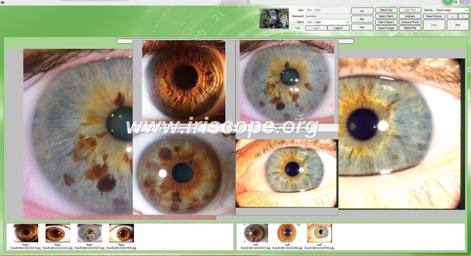 Iridology software for mac